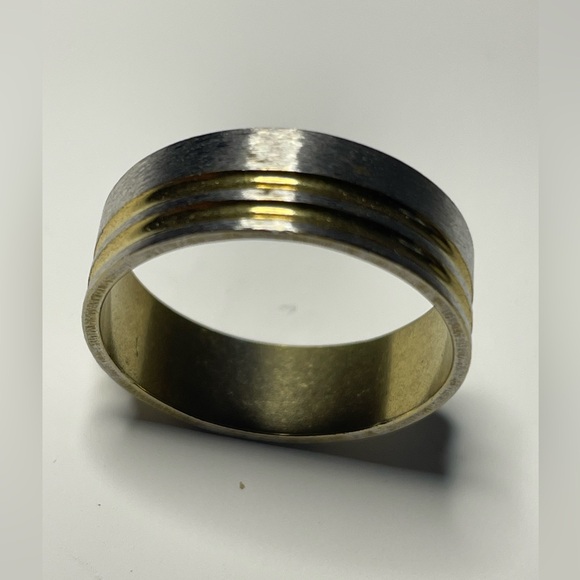 NWT UNISEX RING FOR MEN AND WOMEN, STAINLESS STEEL, SIZE 10 - Picture 15 of 17